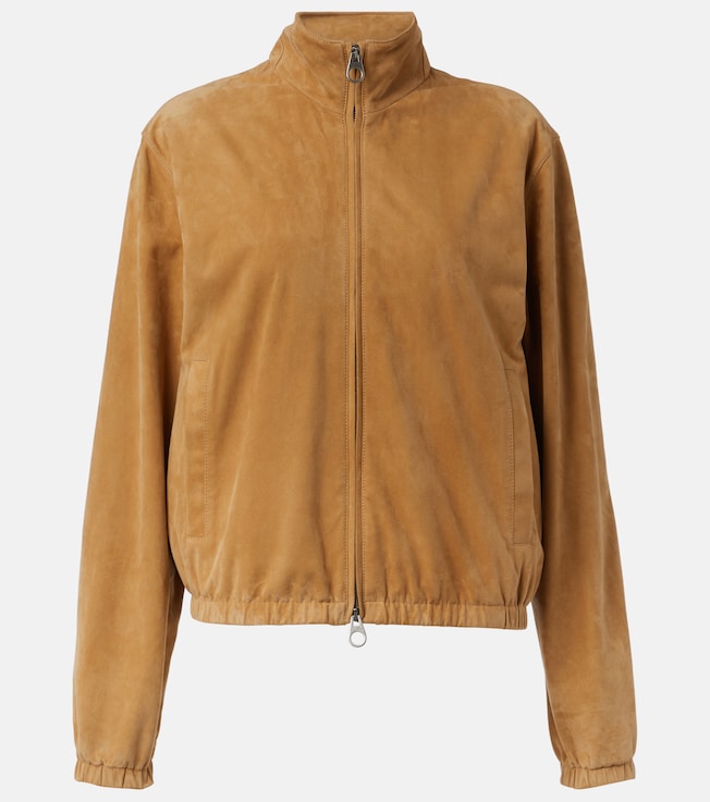Suede blouson | Loro Piana