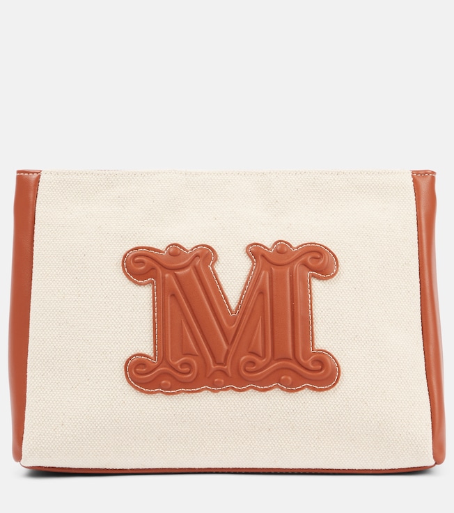 Casciabeach Small canvas clutch | Max Mara