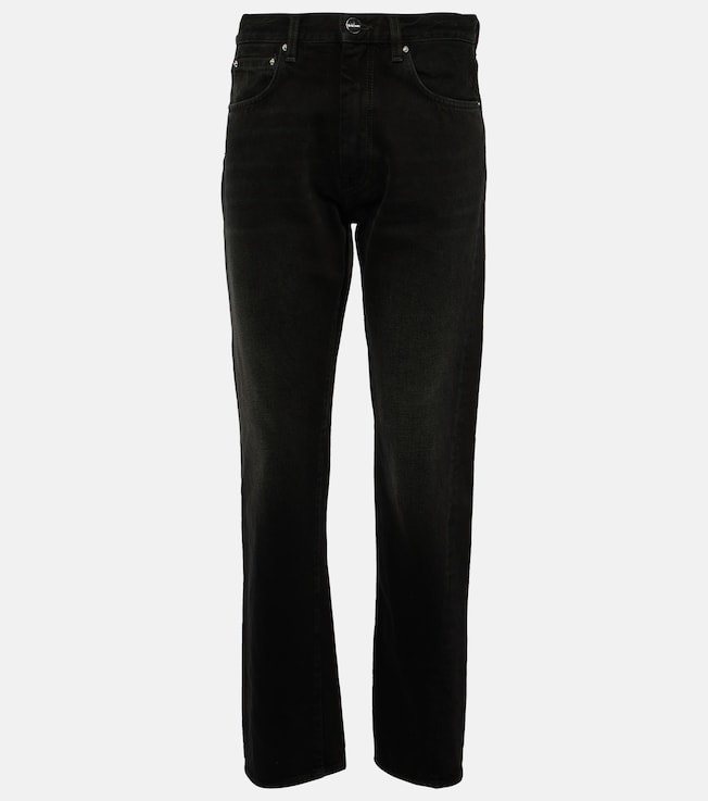 Mid-rise cropped jeans | Toteme