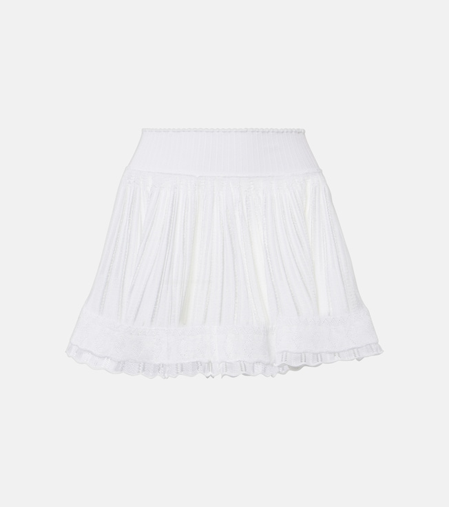 Crinoline pleated shorts | Alaïa