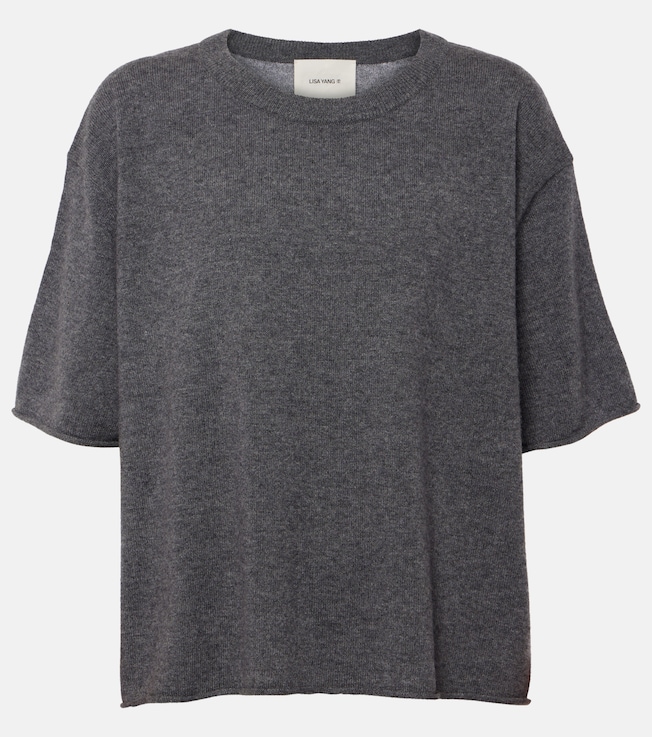 Cila knitted cashmere T-shirt | Lisa Yang