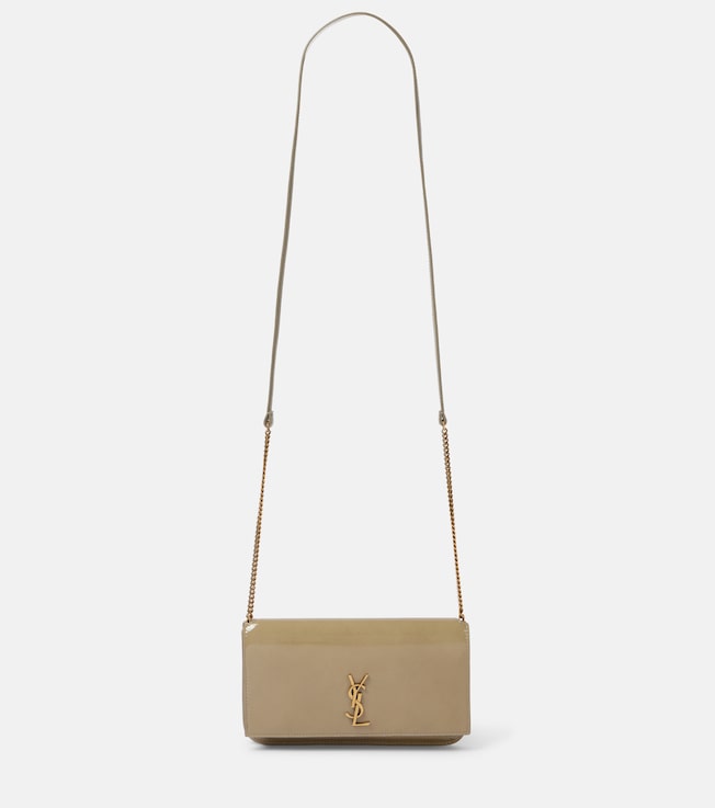 Cassandre leather wallet on chain | Saint Laurent