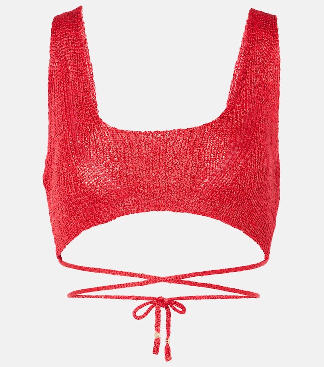Alma knitted crop top | Bananhot