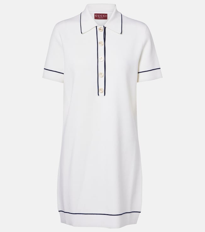 Wool polo dress | Gucci