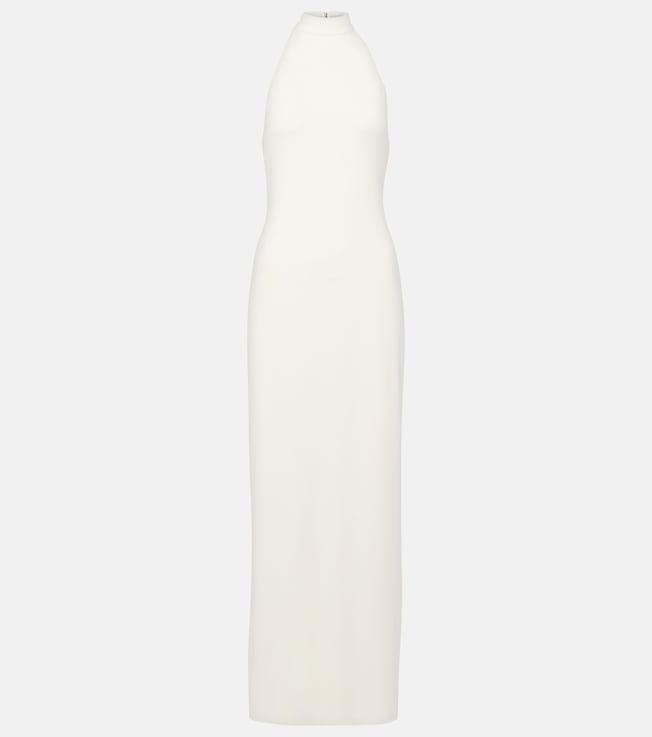 Carrie halterneck jersey maxi dress | Bananhot