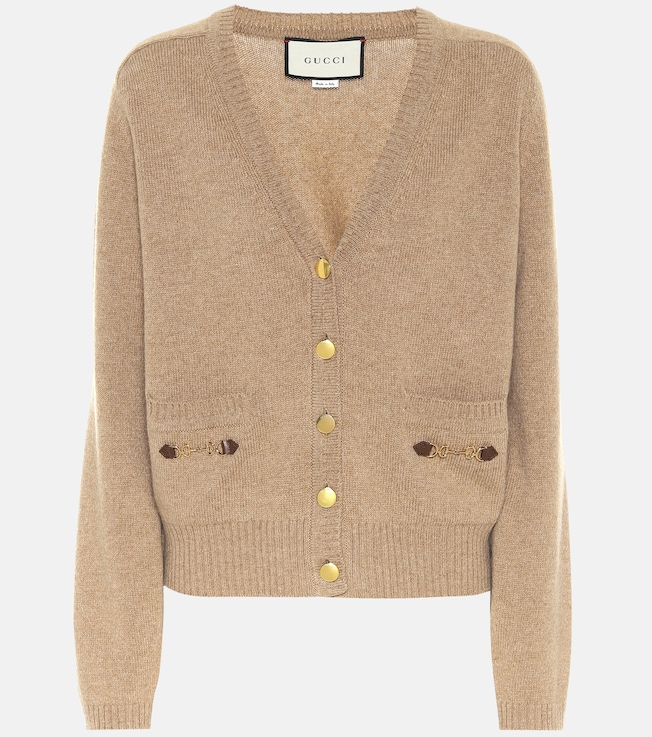 Embellished cashmere cardigan | Gucci