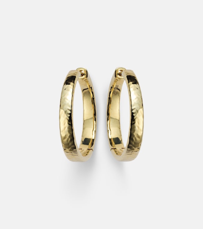 Jumbo Yana 18kt gold hoop earrings | Octavia Elizabeth