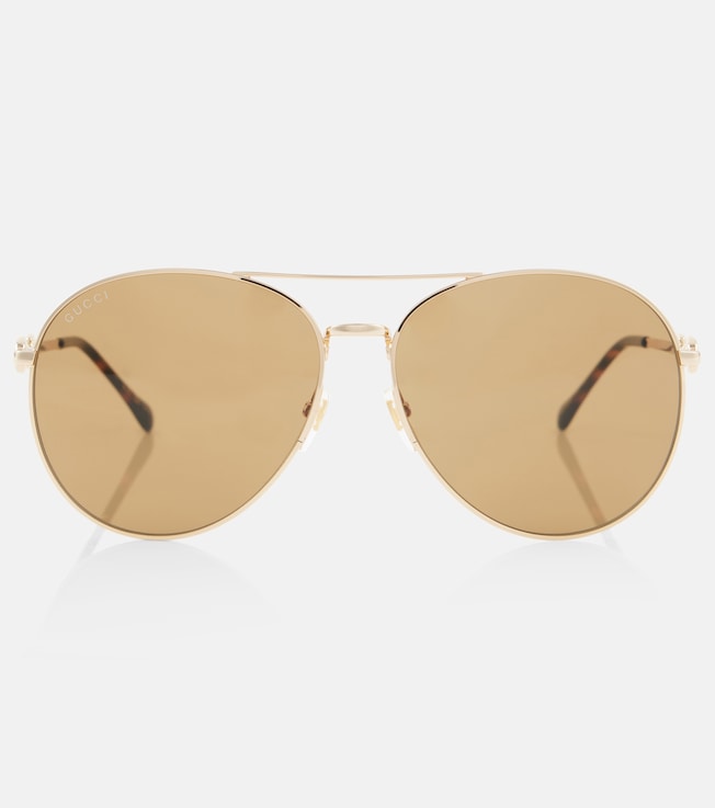 Horsebit aviator sunglasses | Gucci