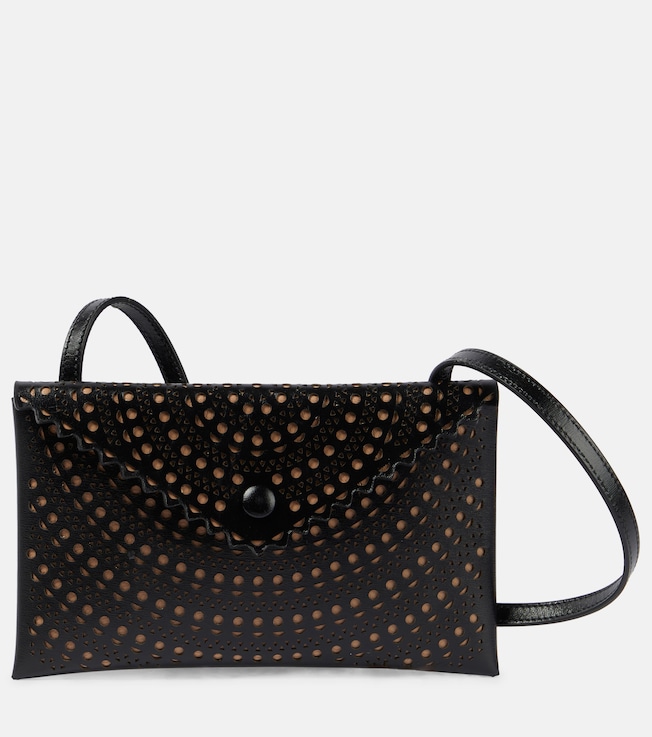 Louise 20 Mini leather clutch | Alaïa