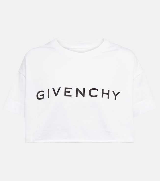 Logo cropped T-shirt | Givenchy