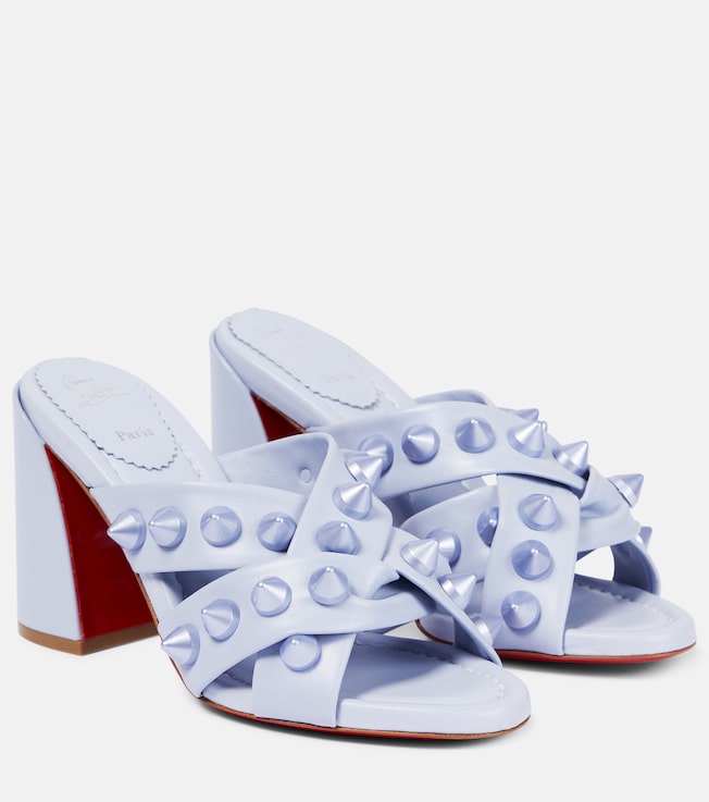 Spika Club embellished leather mules | Christian Louboutin