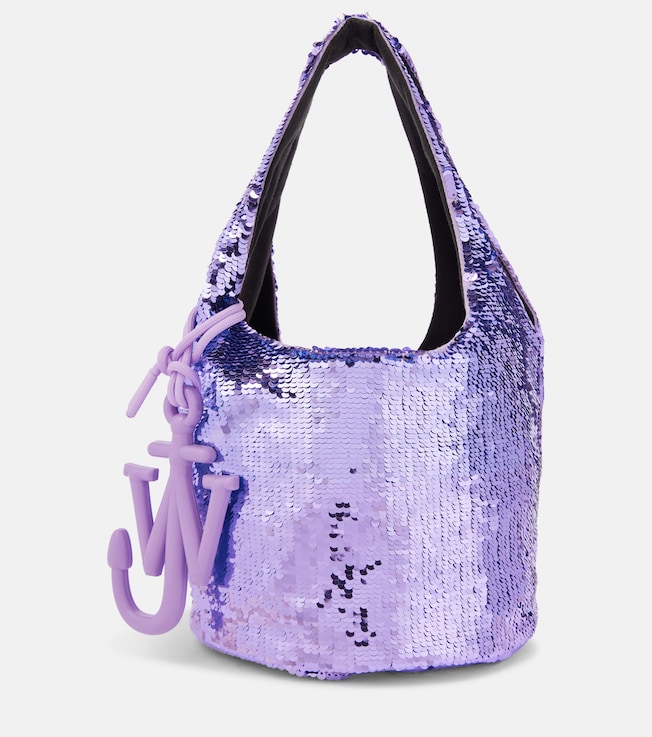 Mini sequined tote bag | JW Anderson