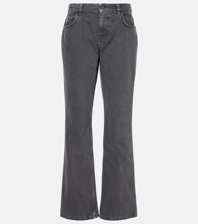 Lyndsey low-rise straight jeans | The Row