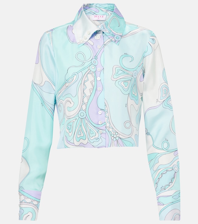 Orchidee silk shirt | Pucci