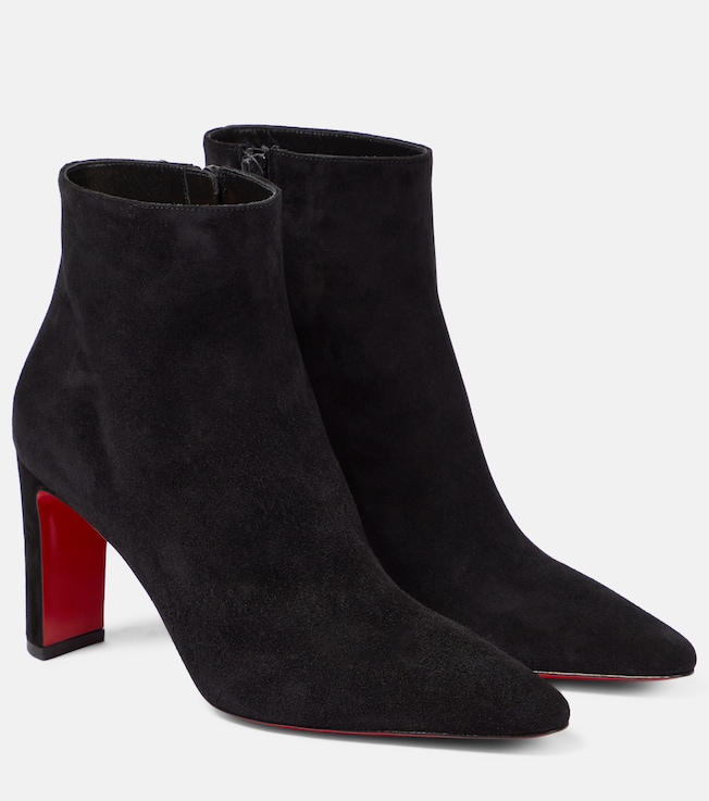 Suprabooty 85 suede ankle boots | Christian Louboutin