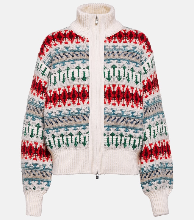 Cashmere zip-up sweater | Loro Piana