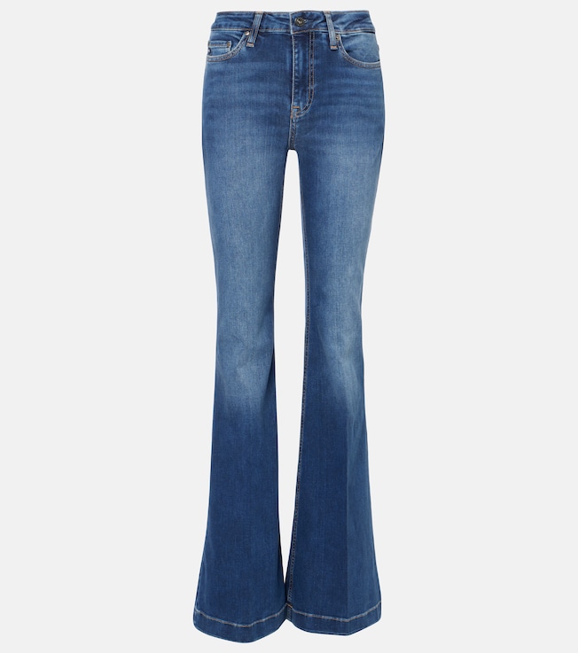 Tropea high-rise flared jeans | AG Jeans