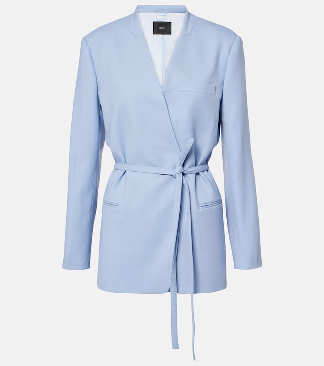 Victor wool crêpe jacket | Joseph