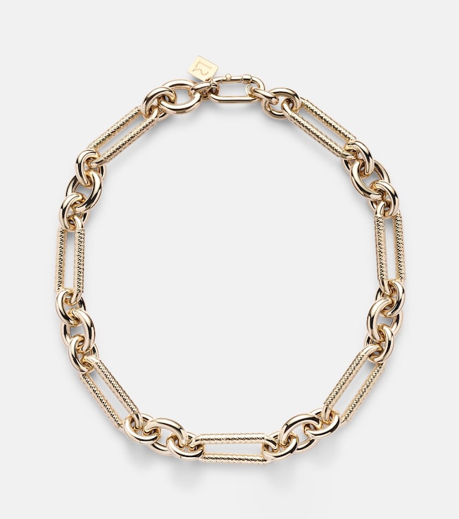 Miuccia 14kt gold chain necklace | Lauren Rubinski