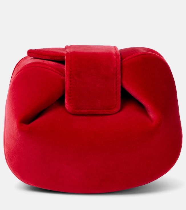Soft Demi velvet clutch | Gabriela Hearst