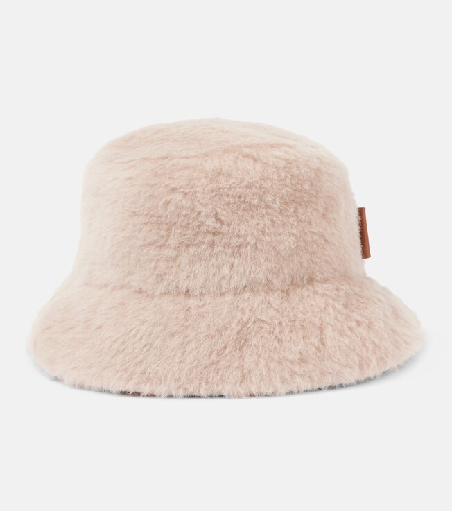 Figura Teddy wool and silk bucket hat | Max Mara