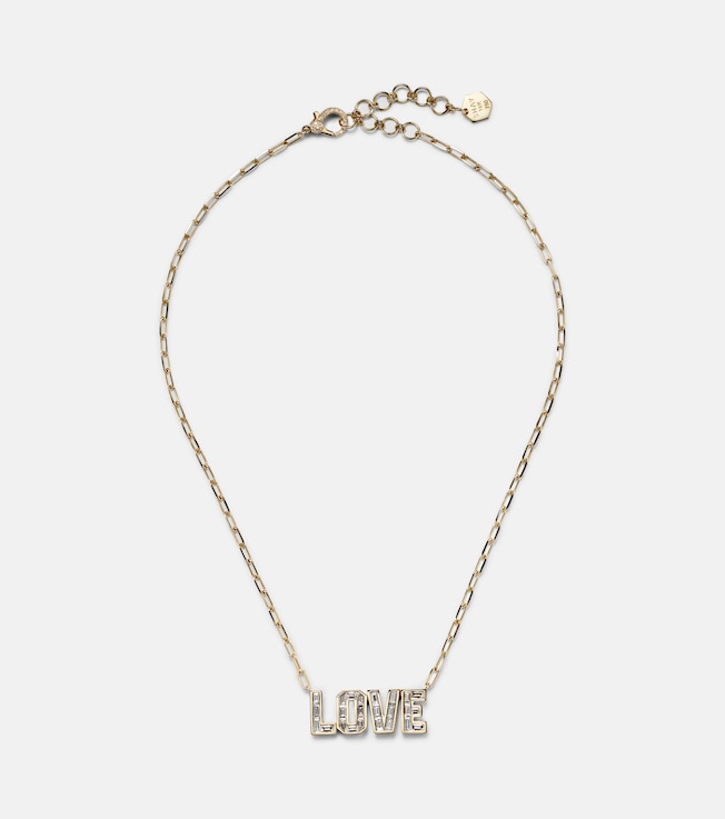 18kt gold pendant necklace with diamonds | Shay Jewelry