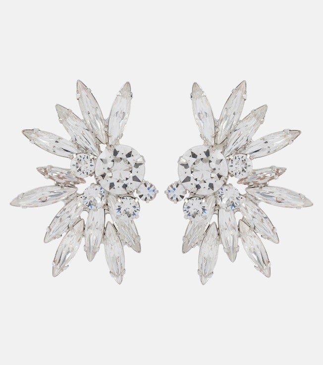 Shanti crystal-embellished earrings | Jennifer Behr