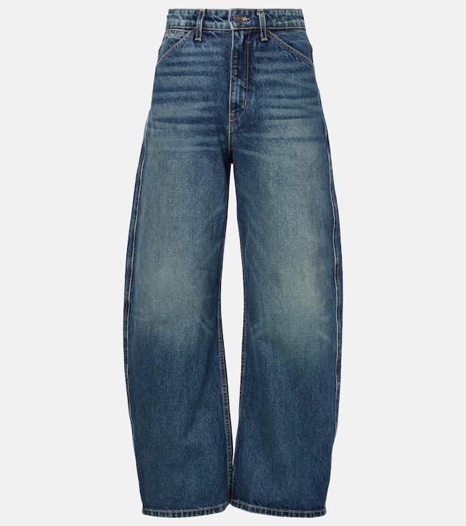 Otis high-rise barrel-leg jeans | Nili Lotan