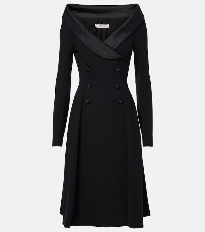 Emotional Essence off-shoulder midi dress | Dorothee Schumacher