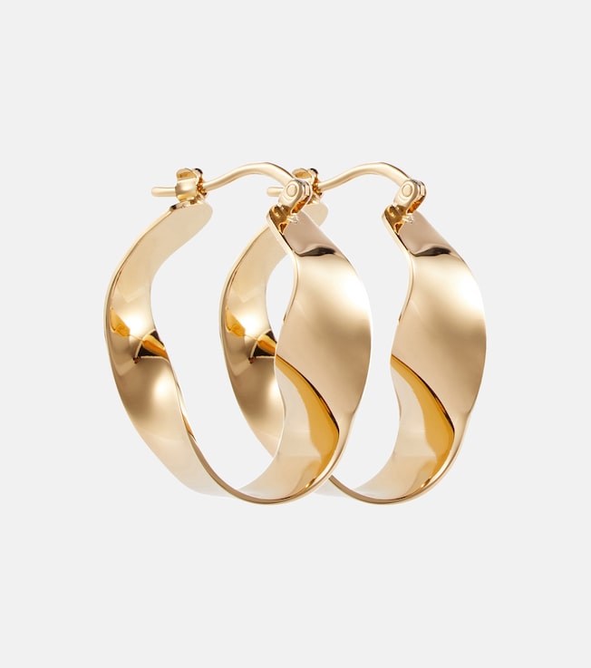 Twisted hoop earrings | Jil Sander