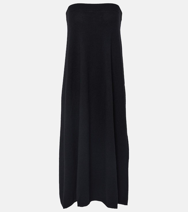Dolly strapless cashmere midi dress | Lisa Yang