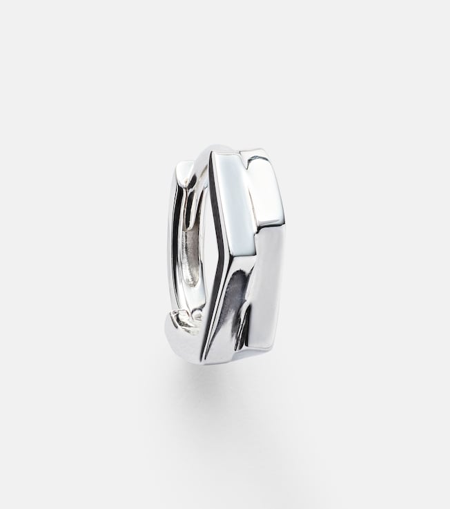 Antifer 2 rows 18kt white gold single earring | Repossi