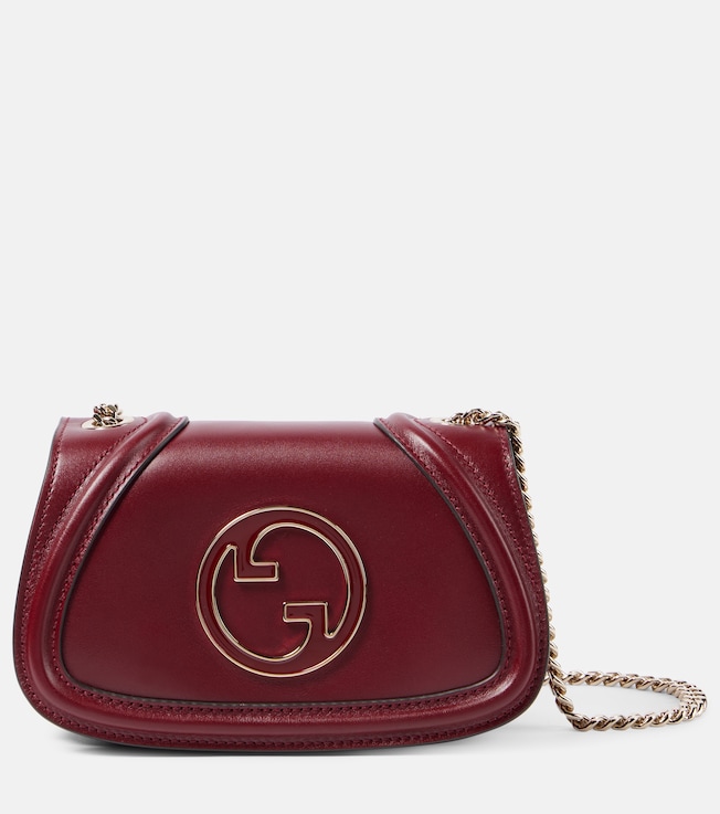 Blondie Mini leather shoulder bag | Gucci
