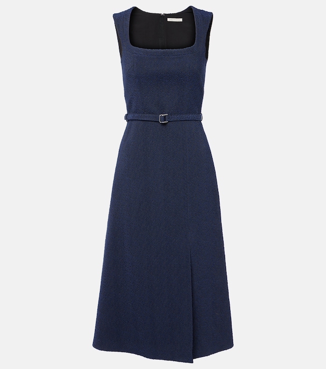 Pinah cotton-blend bouclé midi dress | Emilia Wickstead