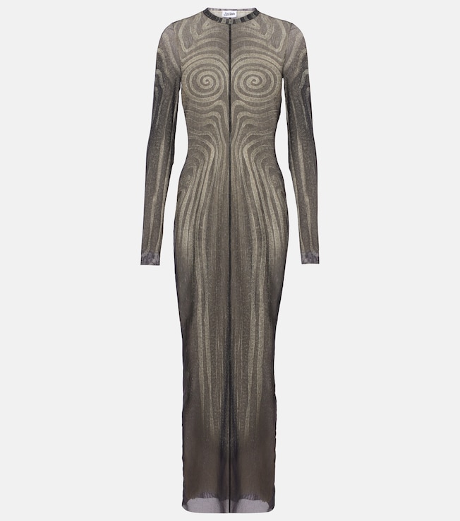 Spiral mesh maxi dress | Jean Paul Gaultier
