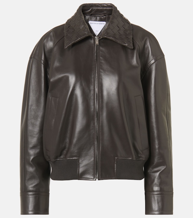 Intrecciato leather blouson | Bottega Veneta