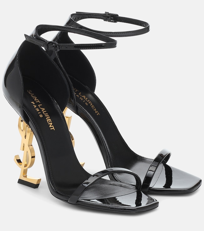Opyum 110 patent leather sandals | Saint Laurent
