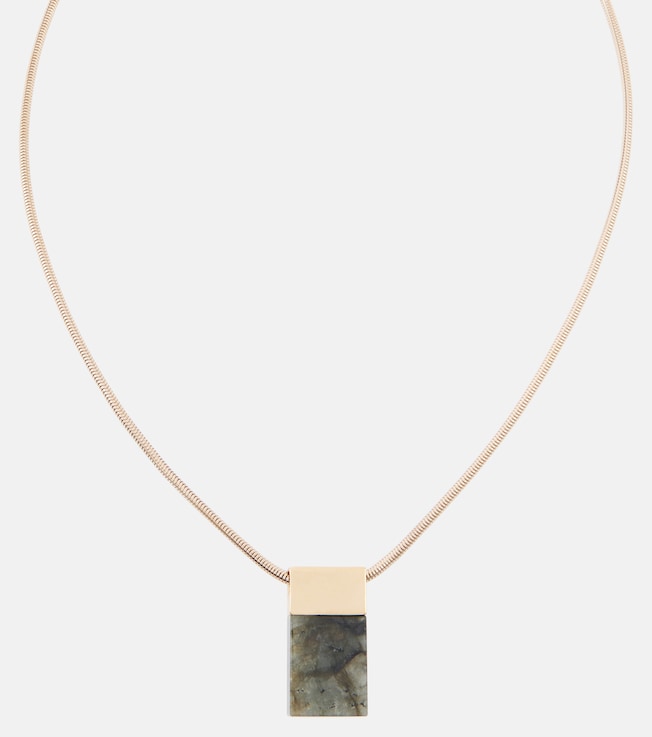 Crystal-embellished pendant necklace | Isabel Marant