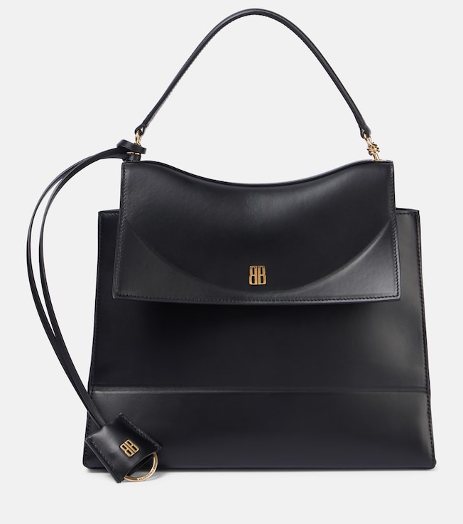 Nano leather tote bag | Balenciaga