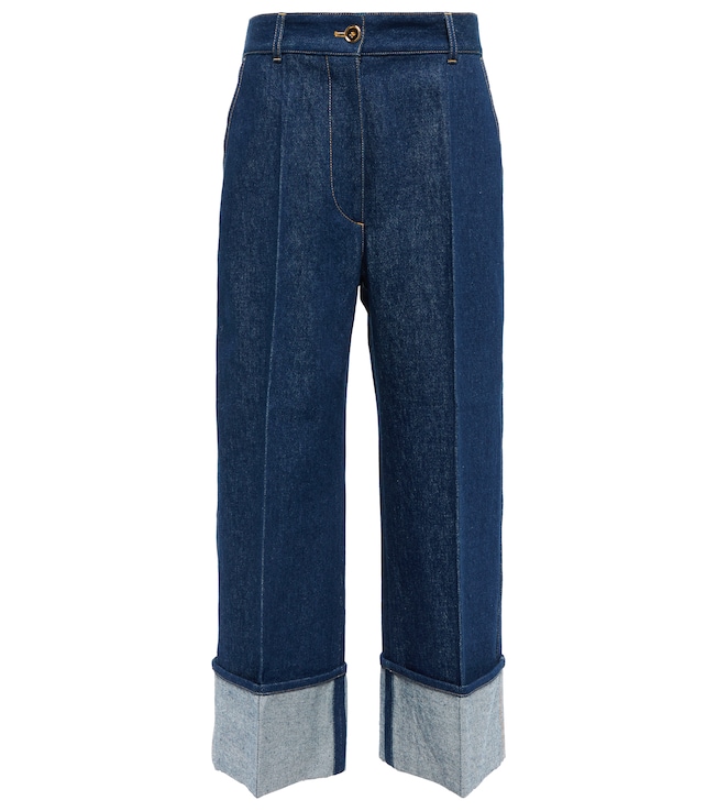 Mid-rise wide-leg jeans | Patou