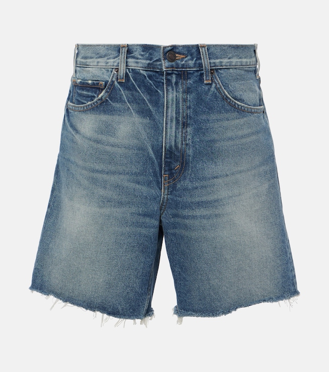 Russel low-rise denim shorts | Nili Lotan