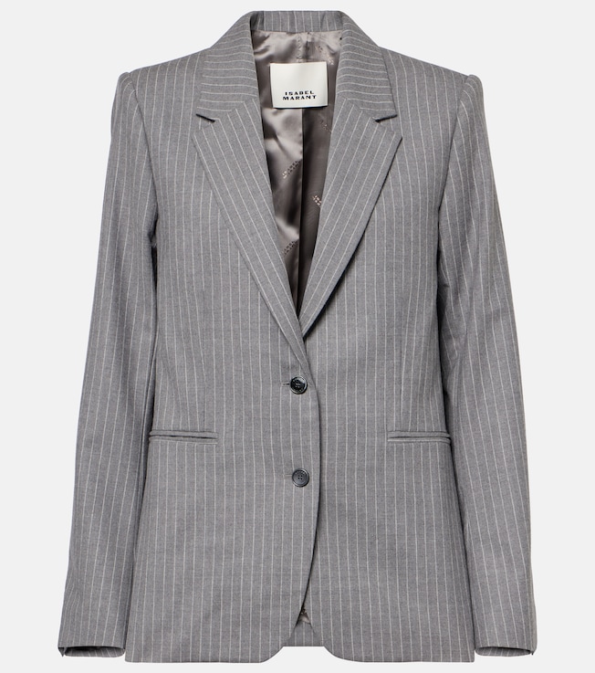 Reva pinstripe wool blazer | Isabel Marant