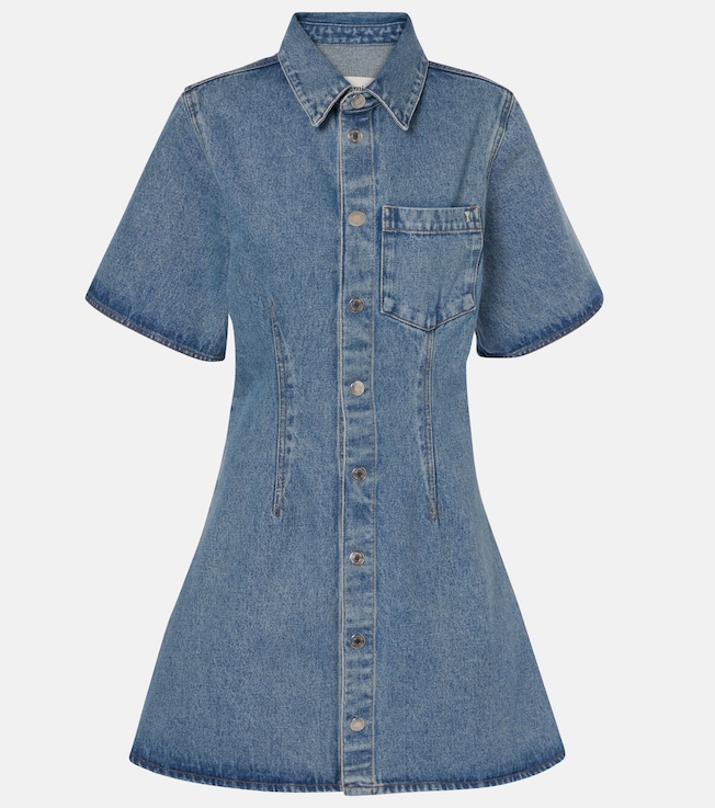 Ami De Cœur denim shirt dress | Ami Paris