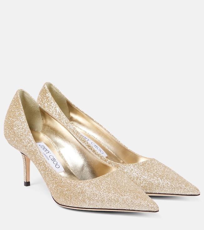 Love 65 glitter pumps | Jimmy Choo