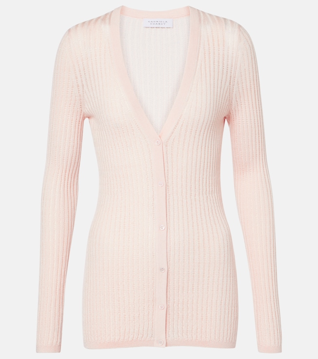 Emma pointelle cashmere and silk cardigan | Gabriela Hearst