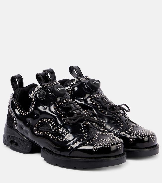 Studded brogue sneakers | Noir Kei Ninomiya