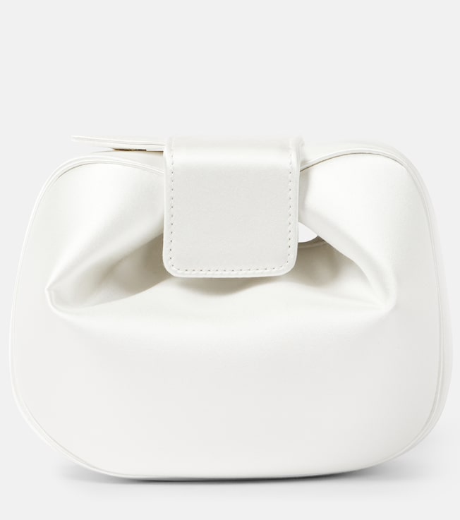 Soft Demi satin clutch | Gabriela Hearst