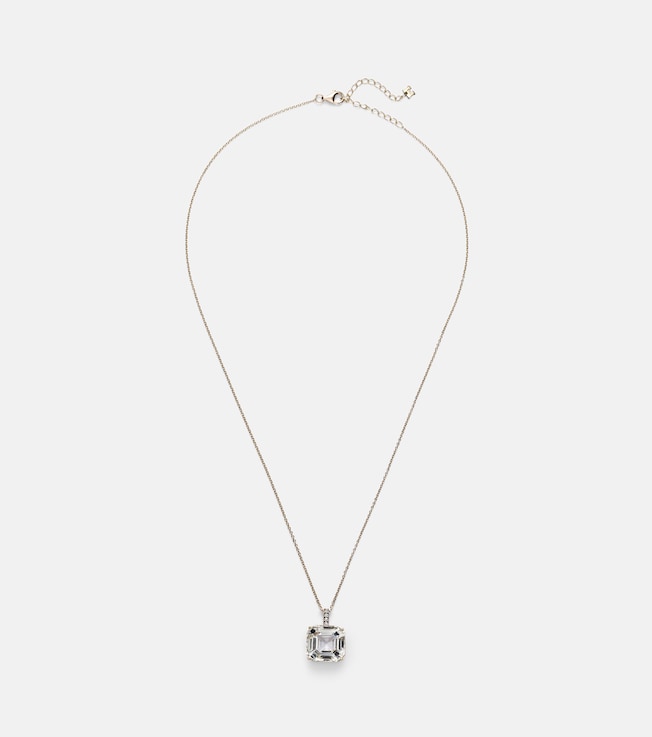 14kt gold necklace with topaz and diamonds | Mateo