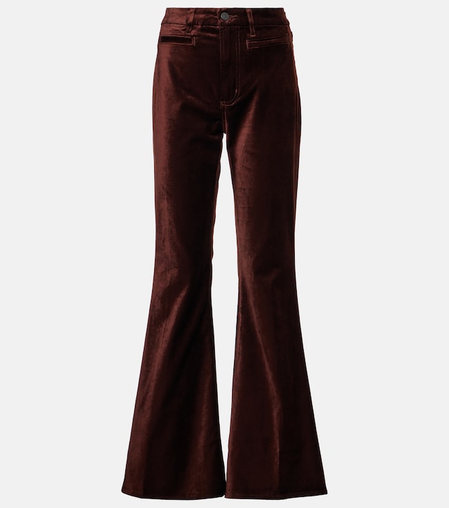 High-rise velvet flared pants | Citizens of Humanity