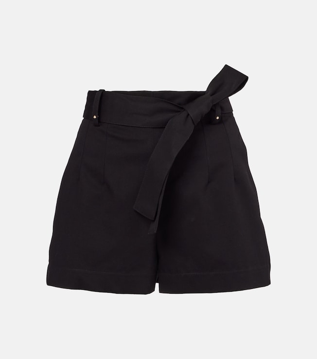Belted gabardine shorts | Moncler